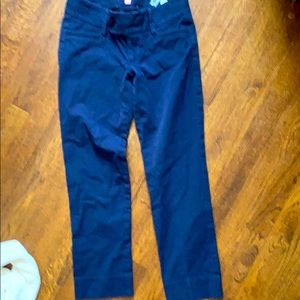 00 navy lilly Pulitzer cropped pant